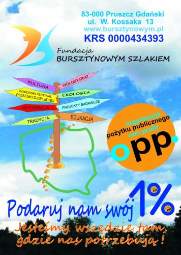 1% dla Bursztynowej Nutki